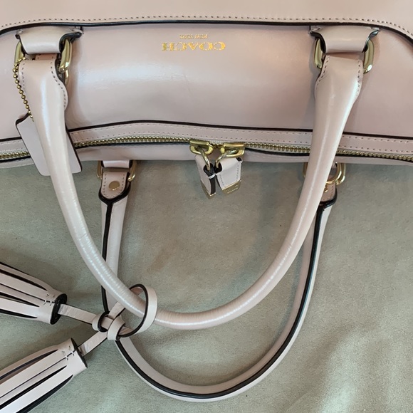 Coach Leather Legacy Pinnacle Large Haley Satchel - Picture 8 of 12